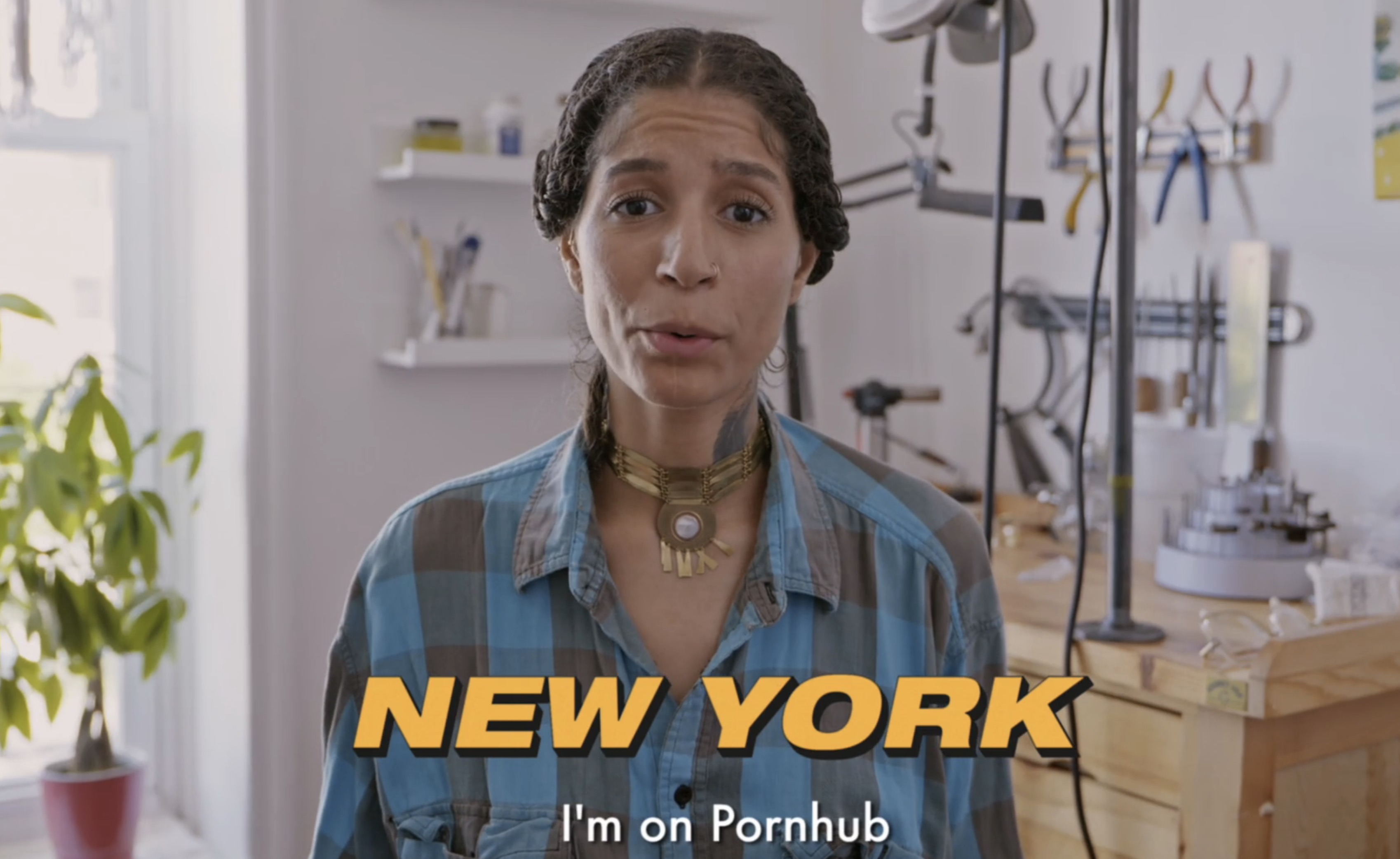 still from Pornhub Small Business