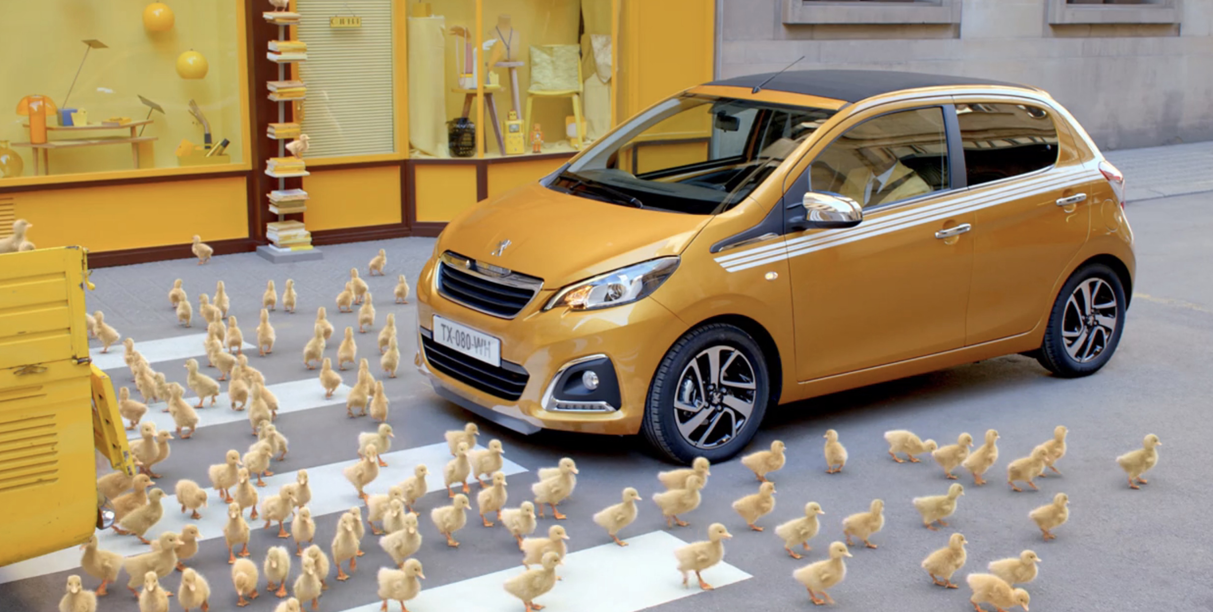 still from Peugeot Mika